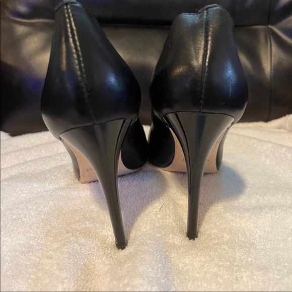 ‼️👠‼️BOGO 50% sexy black essential high heels with cream insoles size US 9.5 - Picture 6 of 8